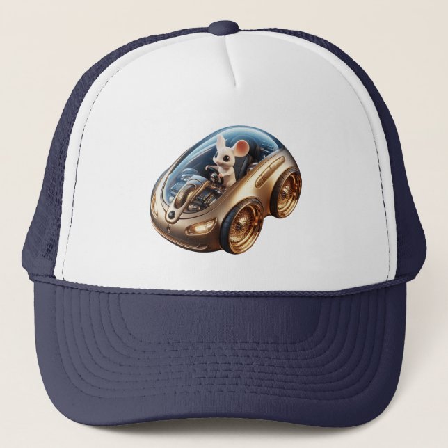 Boné Mouse-Móvel ouro: Uma pequena missão do mouse (Frente)