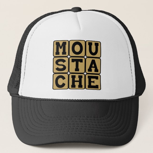 Boné Moustache, Facial Hair (Frente)