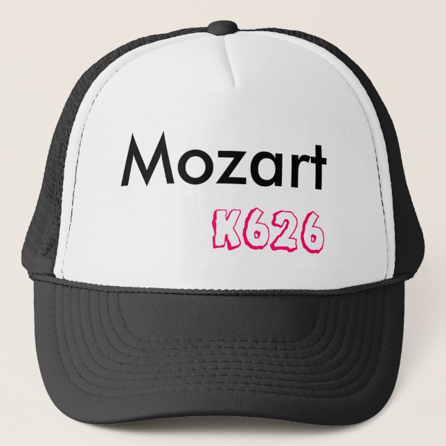 Boné Mozart, k626 (Frente)