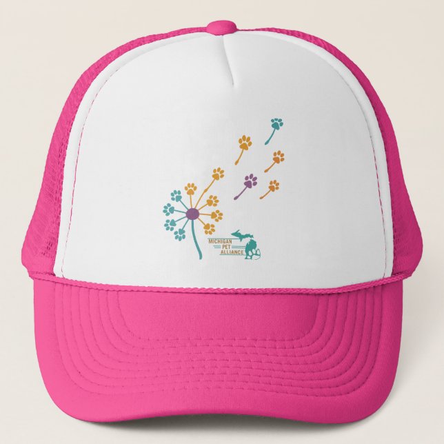 Boné MPA Dandelion Paw Imprime Ballcap (Frente)