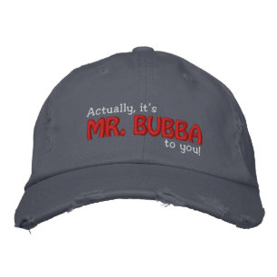Boné MR Bubba para você!