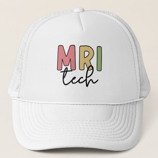 Boné MRI Tech | MRI Técnico de Radiologia Tecnológica (Frente)