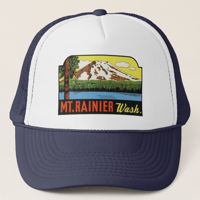 Boné Mt. Rainer Washington Baseball Hat (Frente)