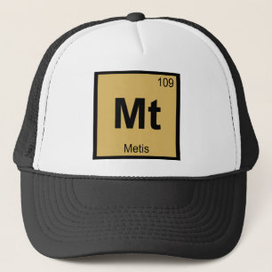 Boné Mt - Símbolo da mesa periódica da química do ti