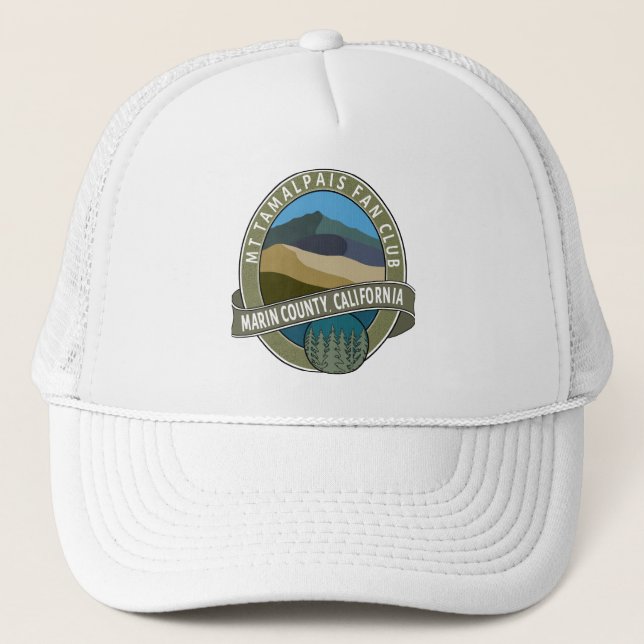 Boné Mt Tamalpais Fan Club Marin County California (Frente)