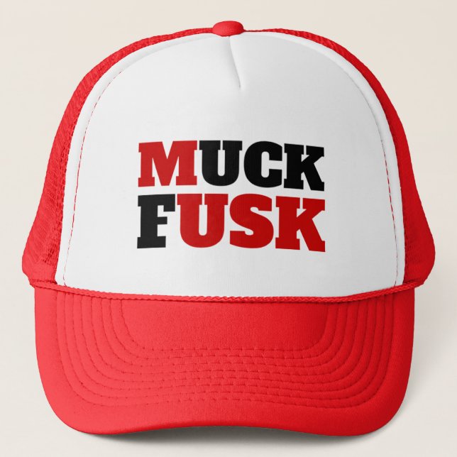 Boné "MUCK FUSK" Trucker Hat (Frente)