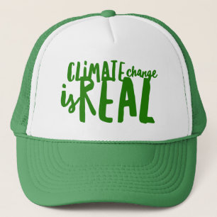 Boné Mudança climática é um verdadeiro chapéu de ca