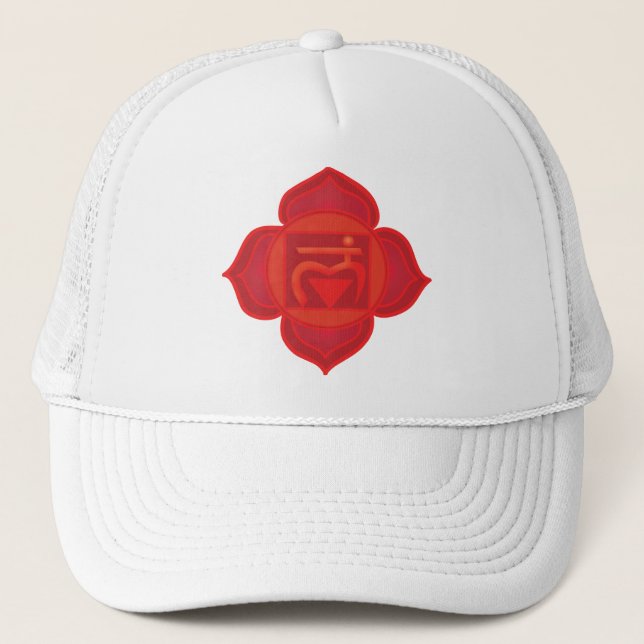 Boné Muladhara chakra Hat (Frente)