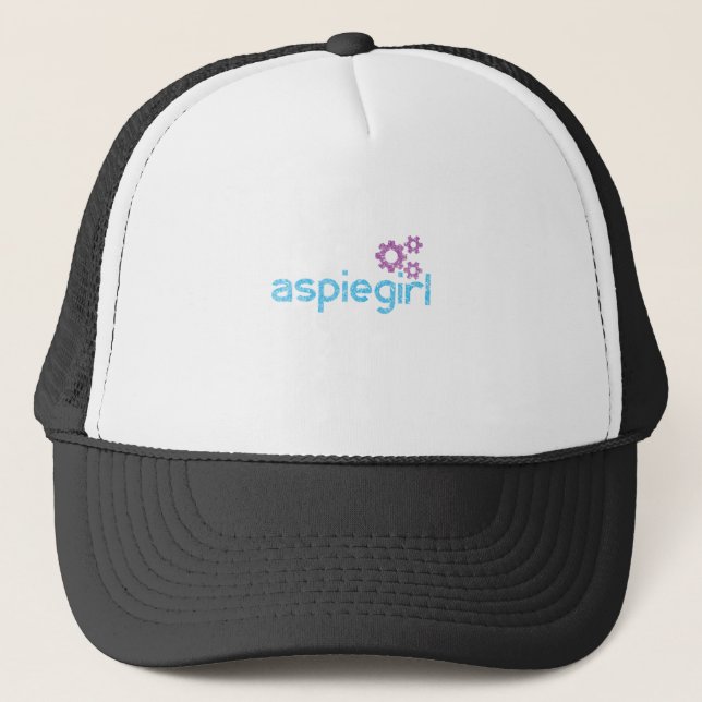 Boné Mulher de Aspiegirl com Aspergers (Frente)