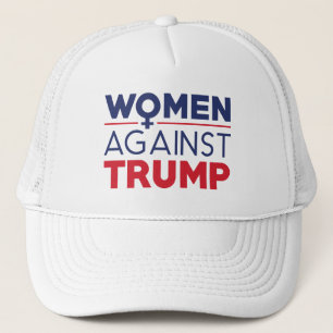 Boné Mulheres Contra Trump