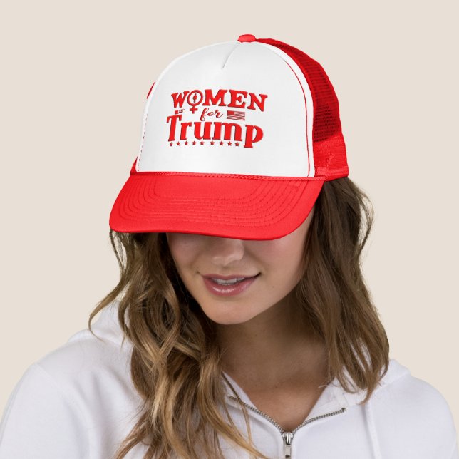 BONÉ MULHERES PARA ARTES DE TRUMP MAGA (In Situ)