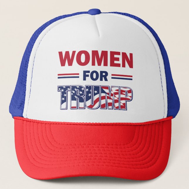 Boné Mulheres para Trump (Frente)