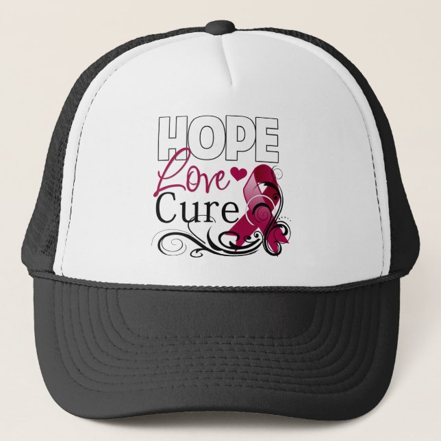 Boné Múltiplo Myeloma Esperança Cura de Amor (Frente)