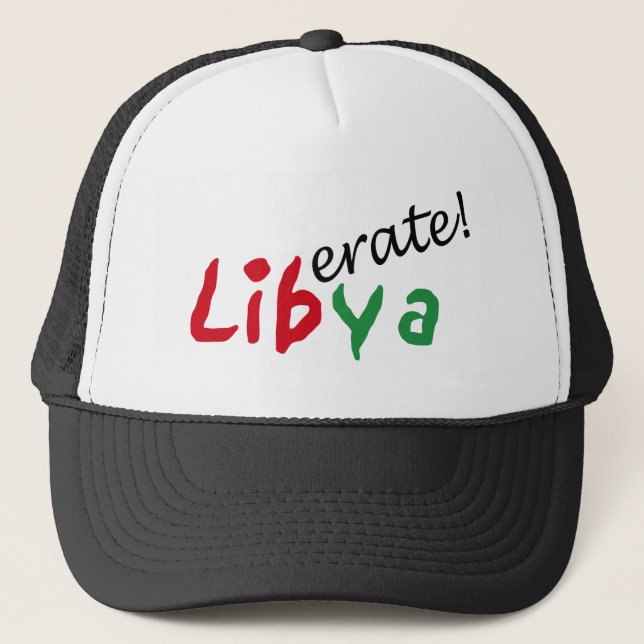 Boné Mundo Affairs_Liberate Líbia (Frente)