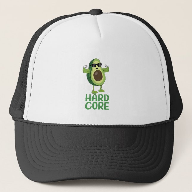 Boné Muscular Hardcore Avocado Funny (Frente)