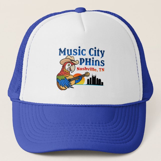 Boné Music City Phins Trucker Hat (Frente)
