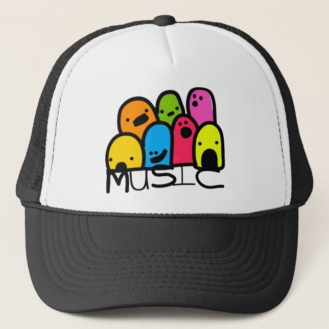 Boné Música (Frente)