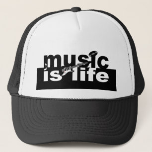 Boné Música é a Vida que - escolha a cor