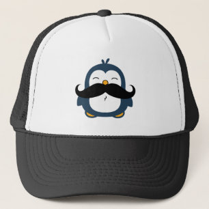 Boné Mustache Penguin