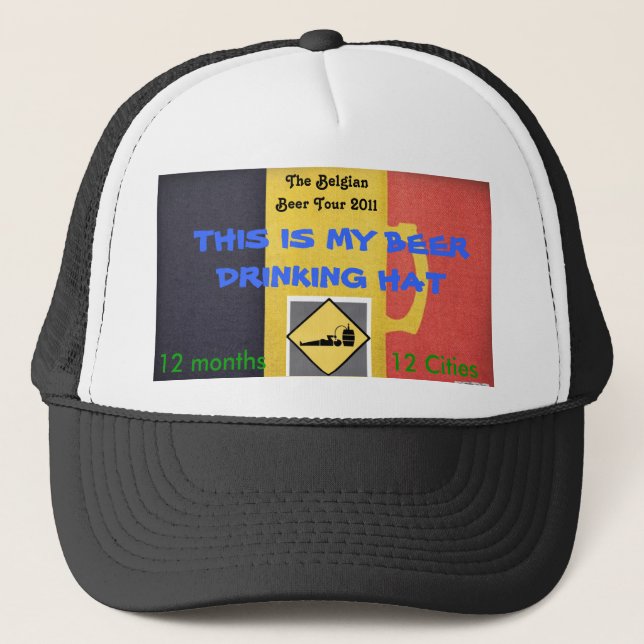 BONÉ MY BEER DRINKING HAT (Frente)
