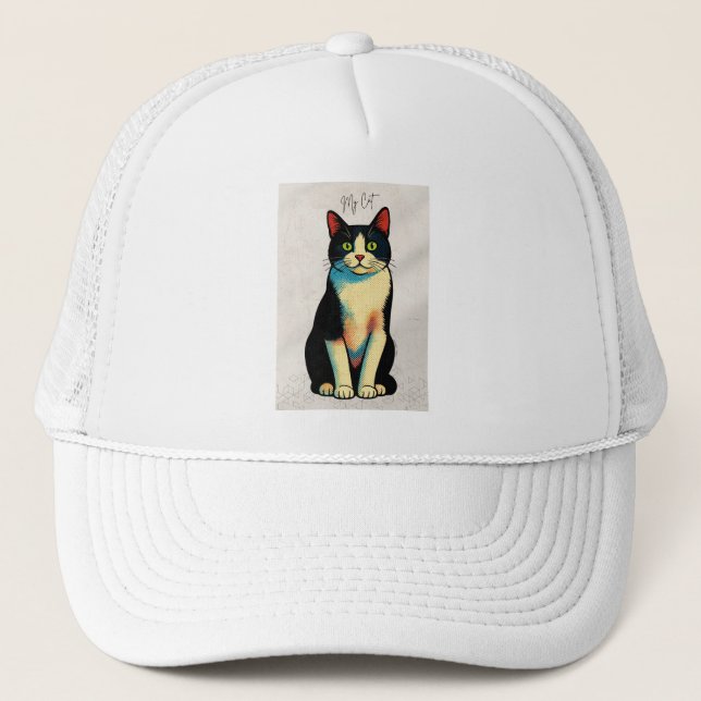 Boné My cat Tshort (Frente)