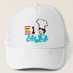 Boné 🍷 👍 N.º 1 - Na moda básico de Chef