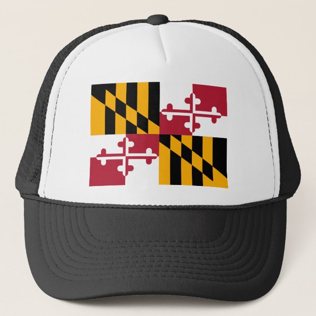 Boné Na moda de Sinalizador do Estado de Maryland (Frente)