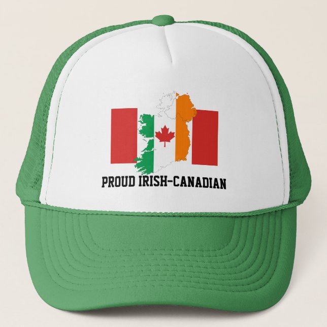 Boné Na moda Irish Canadense (Frente)
