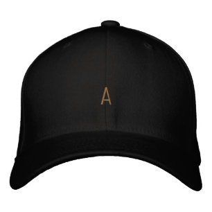 Boné Na moda Personalizar "A" com o Distintivo Monogram