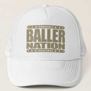Boné NAÇÃO de BALLER - no deus nós confiamos mas