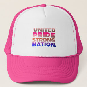 Boné Nação Forte do Orgulho Unido