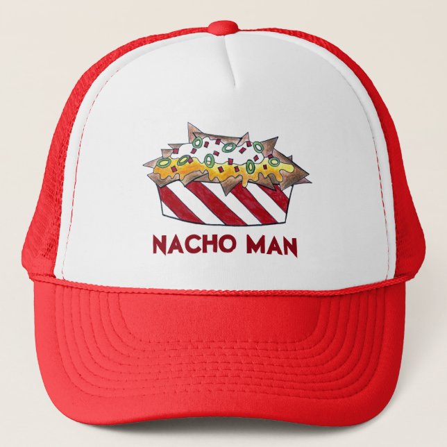 Boné Nacho (Não Seu) Homem De Comida Cheijo Nacho Chips (Frente)