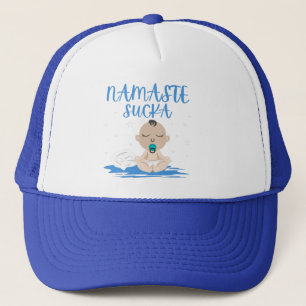 Boné NAMASTE SUCKA engraçado yoga zen