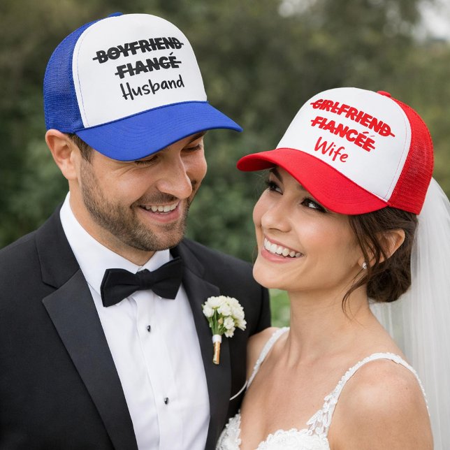 Boné Namorada Noiva Esposa Festa de Casamento (Criador carregado)