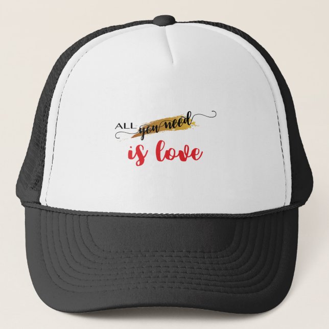Boné Namorados All-you-need-is-Love (Frente)