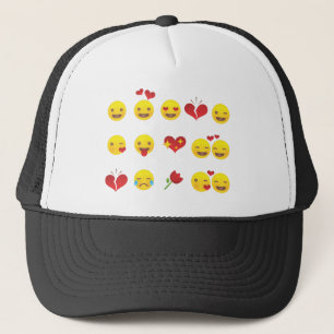 Boné Namorados Emojis