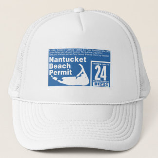 Boné Nantucket Beach Permit 2024 blue