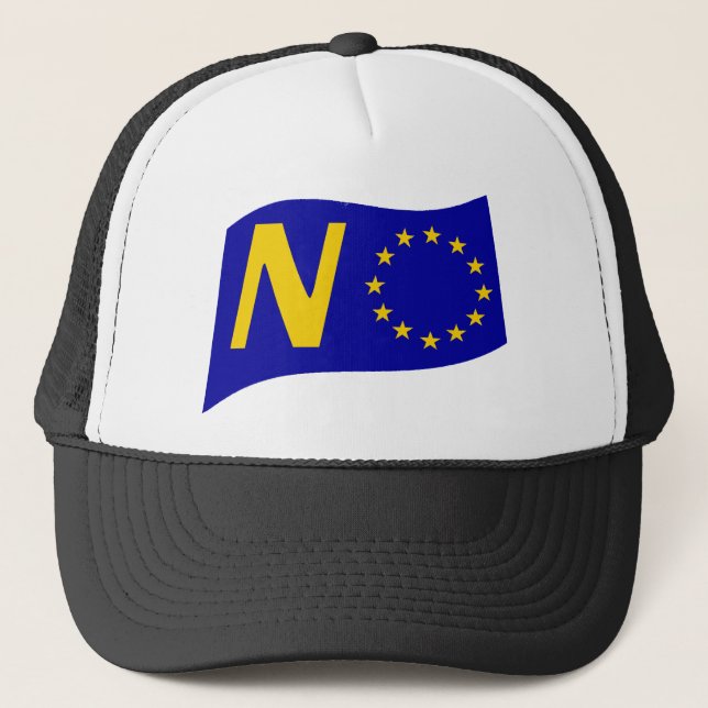 Boné Não à União Europeia (Frente)