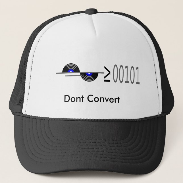 Boné Não Converter (Frente)