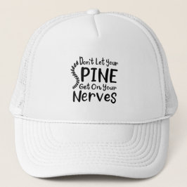 Boné Não deixe sua coluna entrar em Nervos Chiropractor