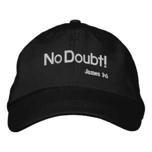 Boné Não duvide! Bíblia Cotação Personalizar