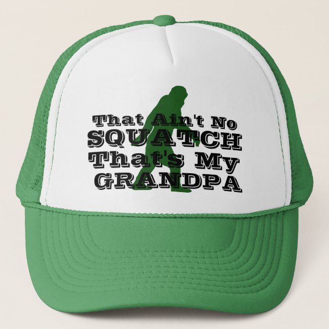 Boné Não é um pé-grande, é o meu avô (Frente)