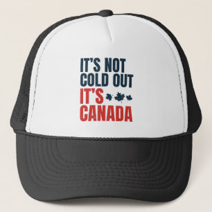 Boné Não está frio é Canadá