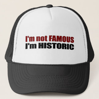 Boné Nao famoso eu sou histórico