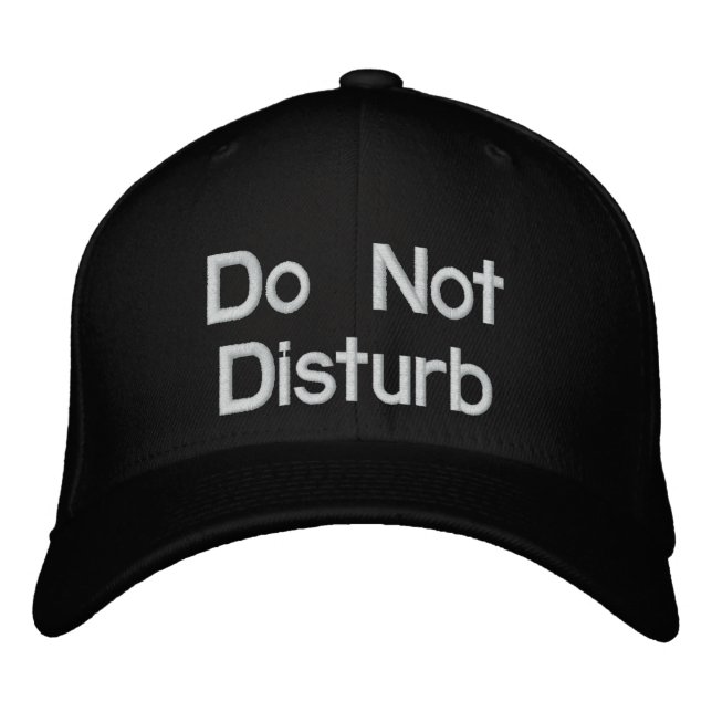 Boné Não Incomodar (Frente)