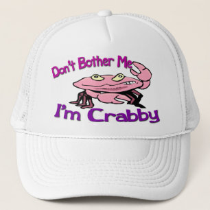 Boné Não me incomode, sou Crabby