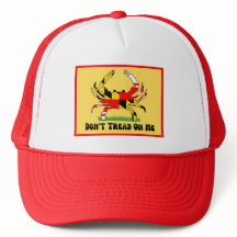 Não me pisque - MD Flag Crab - Trucker Hat