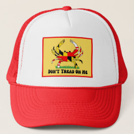 Boné Não me pisque - MD Flag Crab - Trucker Hat