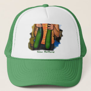 Boné Não odeie meus "Z Duplo" Zucchinis!