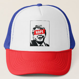 Boné "Não" para Trump Trucker Hat